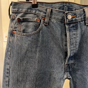 Blue Levi’s 501 Jeans
